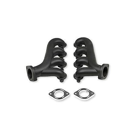 Flowtech LS Swap Exhaust Manifolds - Black Ceramic Finish