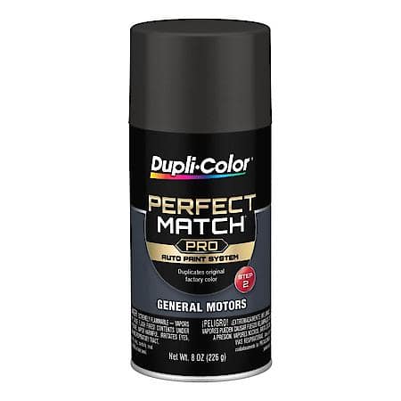 Dupli,Color Perfect Match Premium Automotive Paint, Black, 8 oz