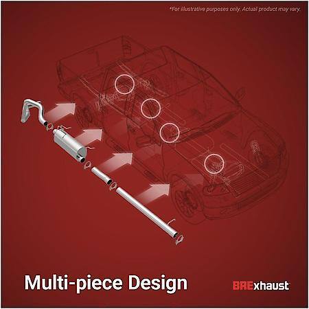 Direct-Fit Exhaust System Replacement Kit