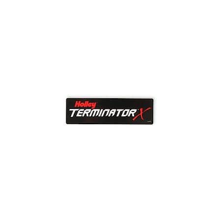 Holley Terminator X Decal
