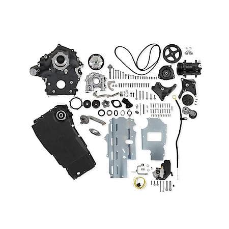 Godzilla High-Mount Accessory Drive - F100 Swap - Complete - Black
