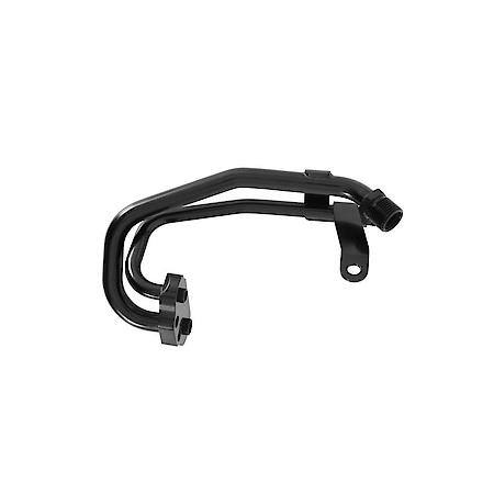 Line Adapter Manifold for SD7 A/C Compressor - SBF, Driver Side Exit