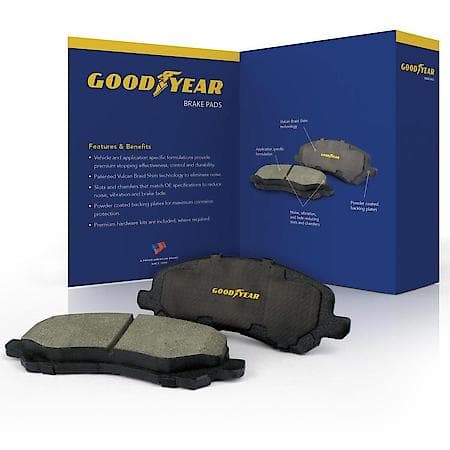 Premium Semi-Metallic Front Brake Pads