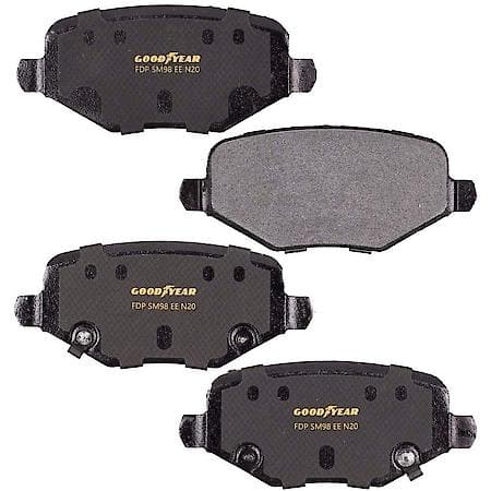 Carbon Ceramic Rear Brake Pads