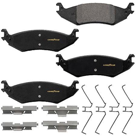 Truck & SUV Carbon-Ceramic Rear Brake Pads