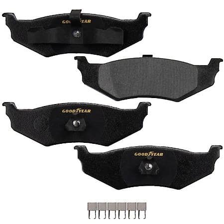 Semi-Metallic Rear Brake Pads