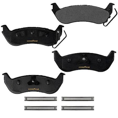 Metallic Rear Brake Pads