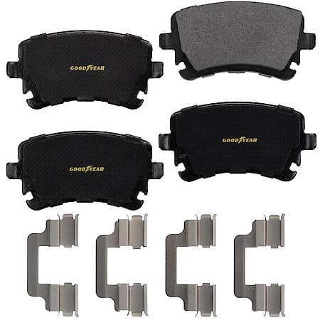 Premium Semi-Metallic Rear Brake Pads