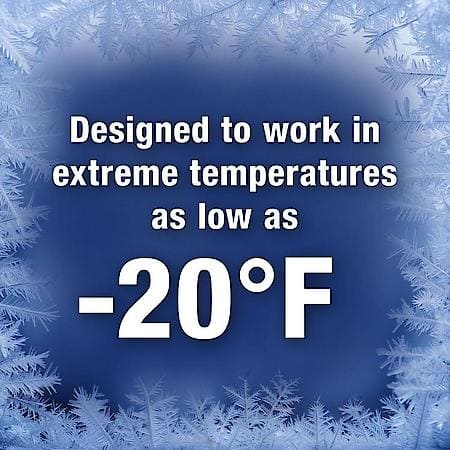 Windshield Washer Fluid : -20 Deg. F Protection, Blue, 1 Gallon