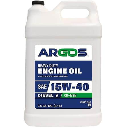 15W-40 Heavy Duty Diesel Engine Oil: High Soot Handling, 2.5 Gallon