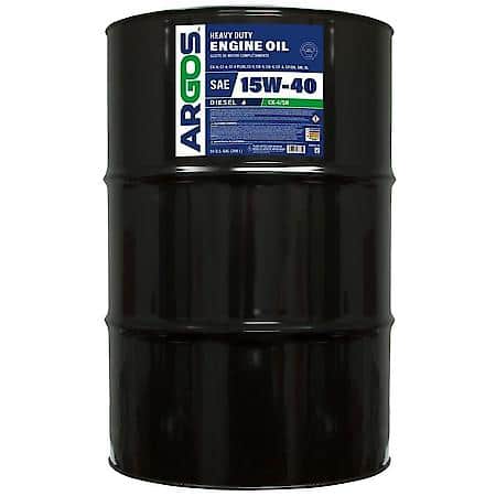 15W-40 Heavy Duty Diesel Engine Oil: High Soot Handling, 55 Gallon