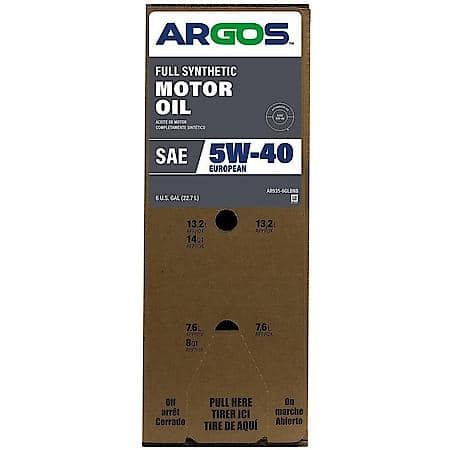 5W-40 European Full Synthetic Motor Oil: Outstanding Stability & Protection, 6 Gallon