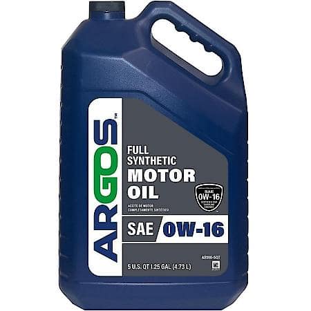 0W-16 Full Synthetic Motor Oil: Boosts Fuel Efficiency, 5 Quart