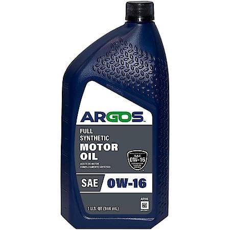 Fully Synthetic 0W-16 Motor Oil: Increases Fuel Efficiency, 1 Quart