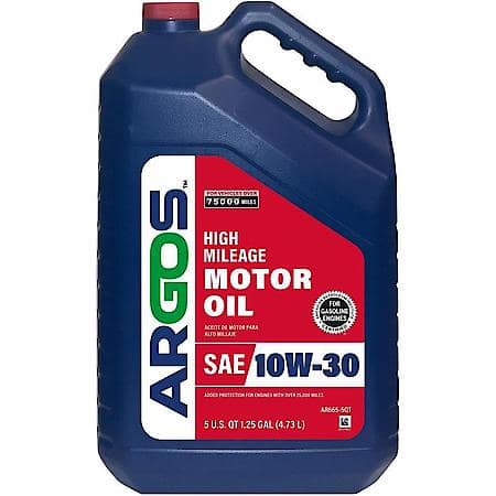 High Mileage 10W-30 Conventional Motor Oil: Reduces Oil Consumption, 5 Quart