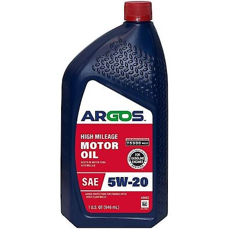 High Mileage 5W-20 Conventional Motor Oil: Helps Restore Seal Condition, 1 Quart