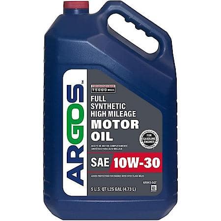 High Mileage 10W-30 Full Synthetic Motor Oil: Reduces Leaks & Consumption, 5 Quart