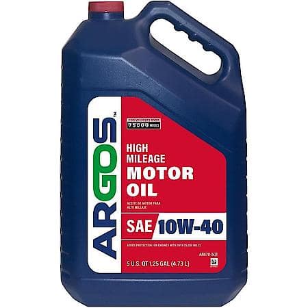 High Mileage 10W-40 Conventional Motor Oil: Helps Reduce Leaks, 5 Quart