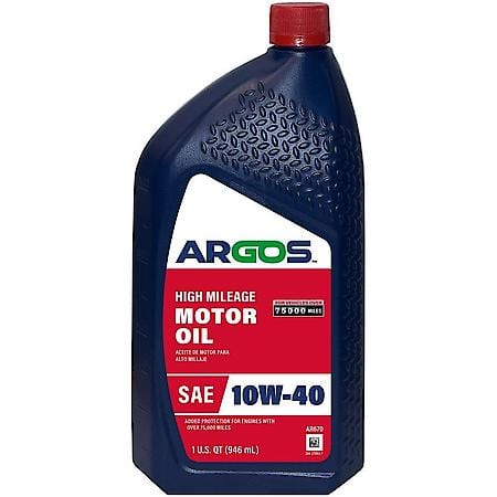 High Mileage 10W-40 Conventional Motor Oil: Helps Reduce Leaks, 1 Quart
