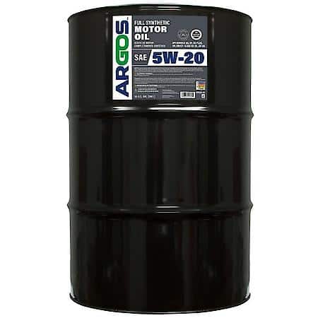 5W-20 Full Synthetic Motor Oil: Faster Oil Flow at Start-Up, 55 Gallon