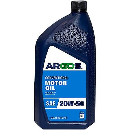 20W-50 Conventional Motor Oil: Reliable Motor Protection, 1 Quart