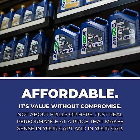 0W-30 Full Synthetic Motor Oil: Enhances Cold Start Performance, 6 Gallon Box