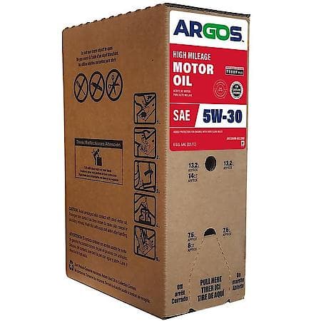 High Mileage 5W-30 Conventional Motor Oil: Reduces Oil Consumption, 6 Gallon