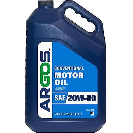 20W-50 Conventional Motor Oil: Low-Speed Pre-Ignition Control, 5 Quart
