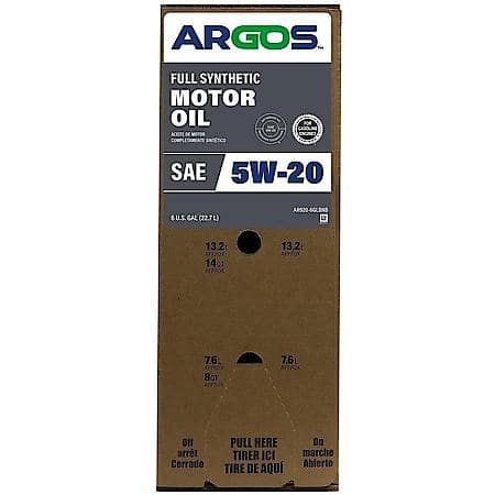 5W-20 Full Synthetic Motor Oil: Faster Oil Flow at Start-Up, 6 Gallon Box