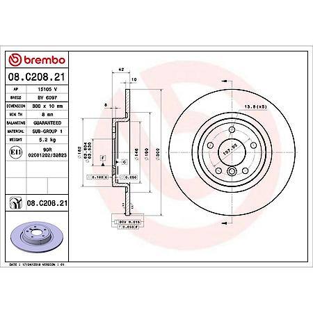 PRIME Disc Brake Rotor