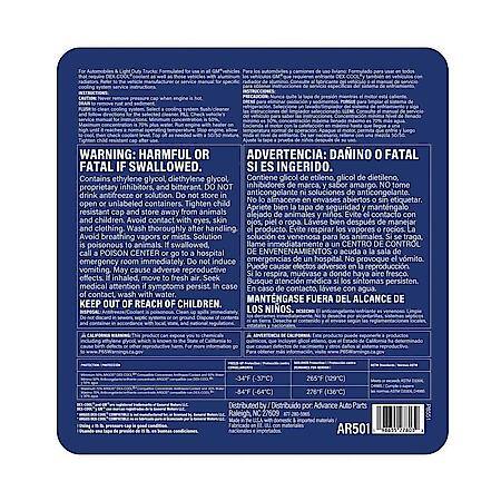 Dex-Cool Orange Full Strength Antifreeze, 1 Gallon