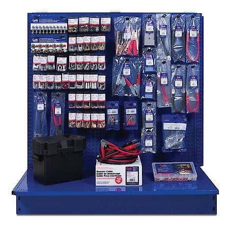 Planogram Display - Battery Connection Repair and Maintenance Products