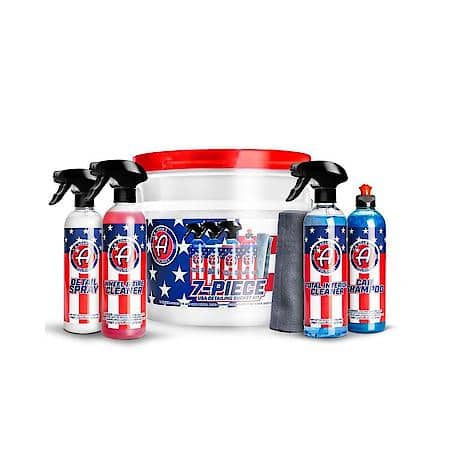 Adam's Polishes 7 Piece USA Detailing Bucket Kit
