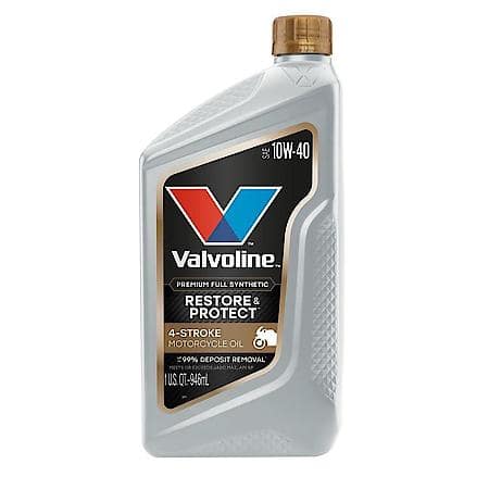 VAL R&P FULL SYN MCYCLE OIL 10W40 1 QT