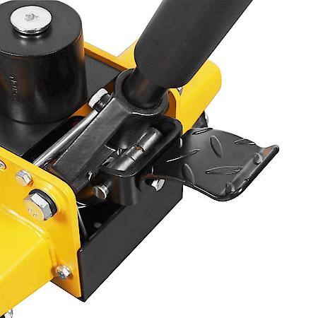 Big Wheel Off-Road,Racing Floor Jack w Dual Pistons Quick Lift Pump, 3T Capacity