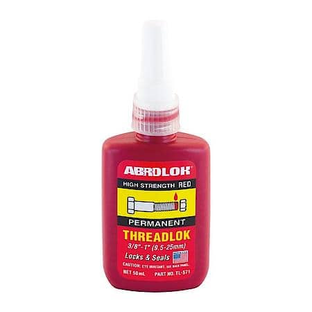Threadlok High Strength Red
