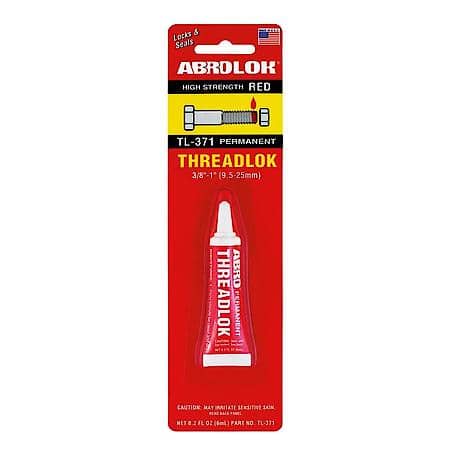 Threadlok High Strength Red Permanent