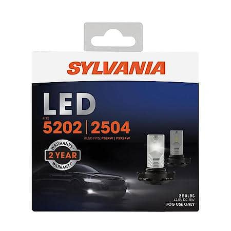 5202 LED Fog Light Bulb, 2 Pack