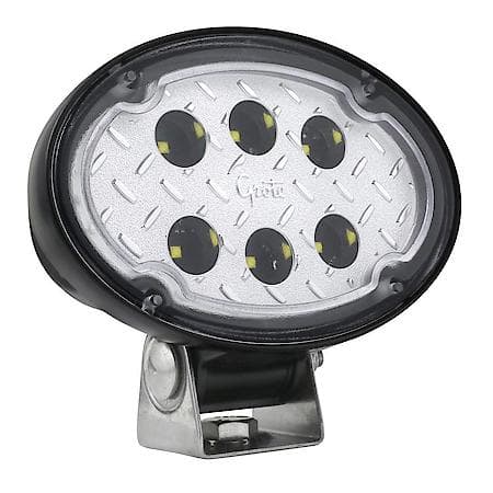 Trilliant Oval LED Work Lights, Close Range, 2000 Lumens, Deutsch, 9-32V