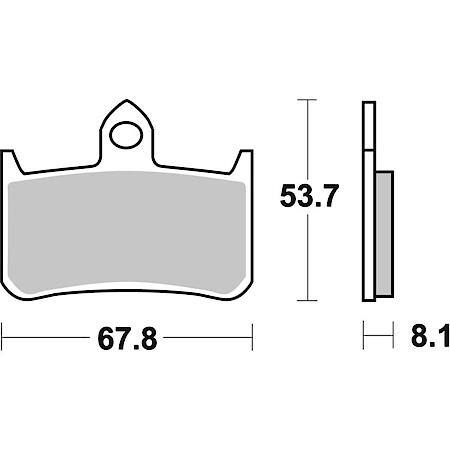 PRIME Powersport Sinter LA Disc Brake Pad Set