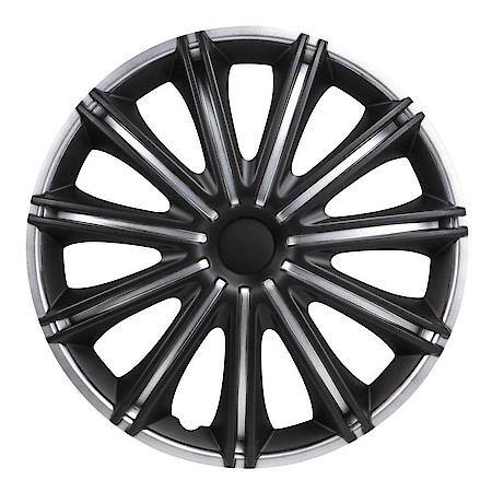 16" Nero Wheel Covers, Silver & Black