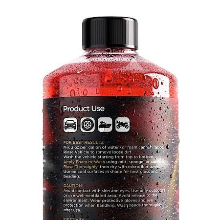 Red Cherry Raptor Foam Wash & Wax 32 oz. Premium High-Foam Detailing Soap