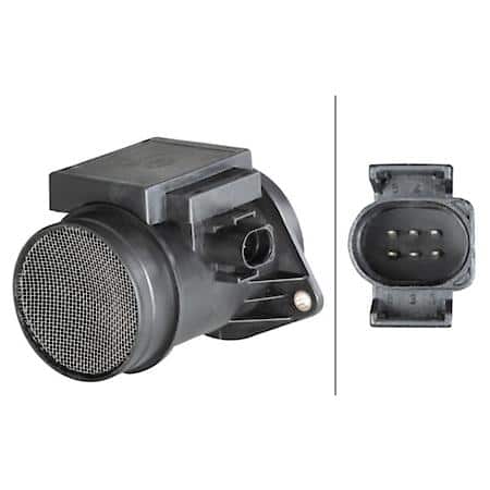 Mass Air Flow Sensor - 6-Pin Connector - Pipe-Neck