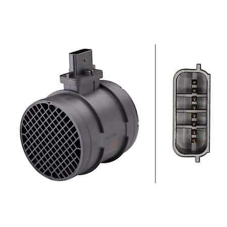 Mass Air Flow Sensor - 8-Pin Connector - Pipe-Neck
