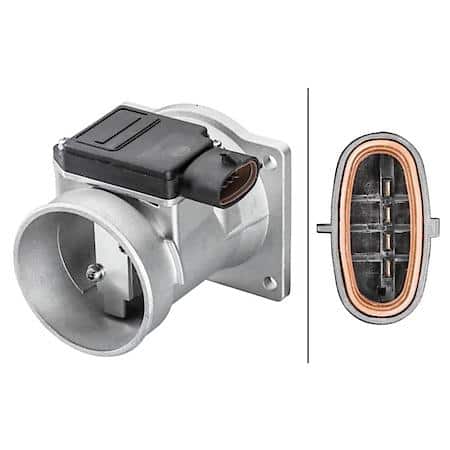 Mass Air Flow Sensor - 4-Pin Connector - Bolted