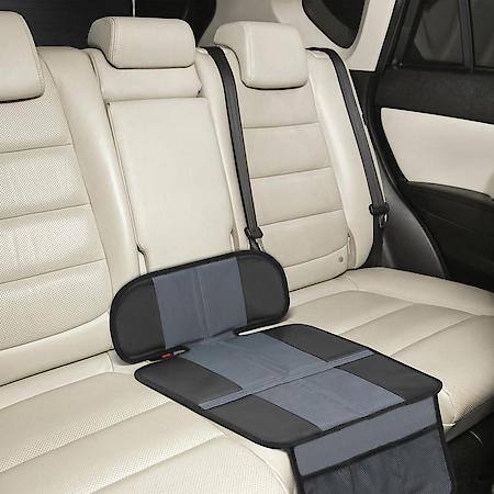 Folding Seat Protector with Hanging Organizer