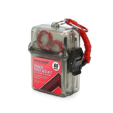 Waterproof First Aid Kit: 65 Essential Items