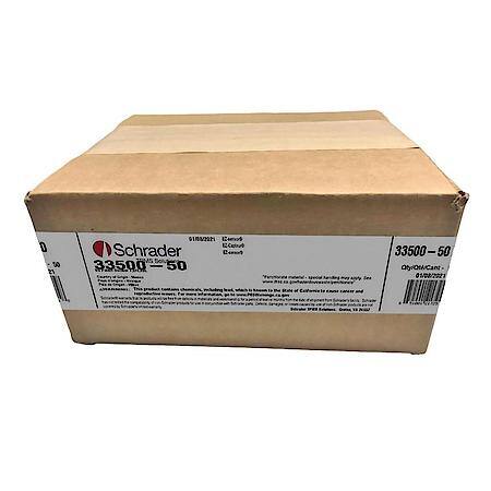 Schrader Programmable Tire Pressure Sensor (TPMS): Snap-In Rubber - 50 Pcs