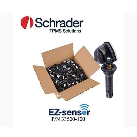 Schrader Programmable Tire Pressure Sensor (TPMS): Snap-In Rubber - 100 Pcs