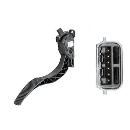 Accelerator Pedal Position Sensor - 6-Pin Connector Without Holding Frame